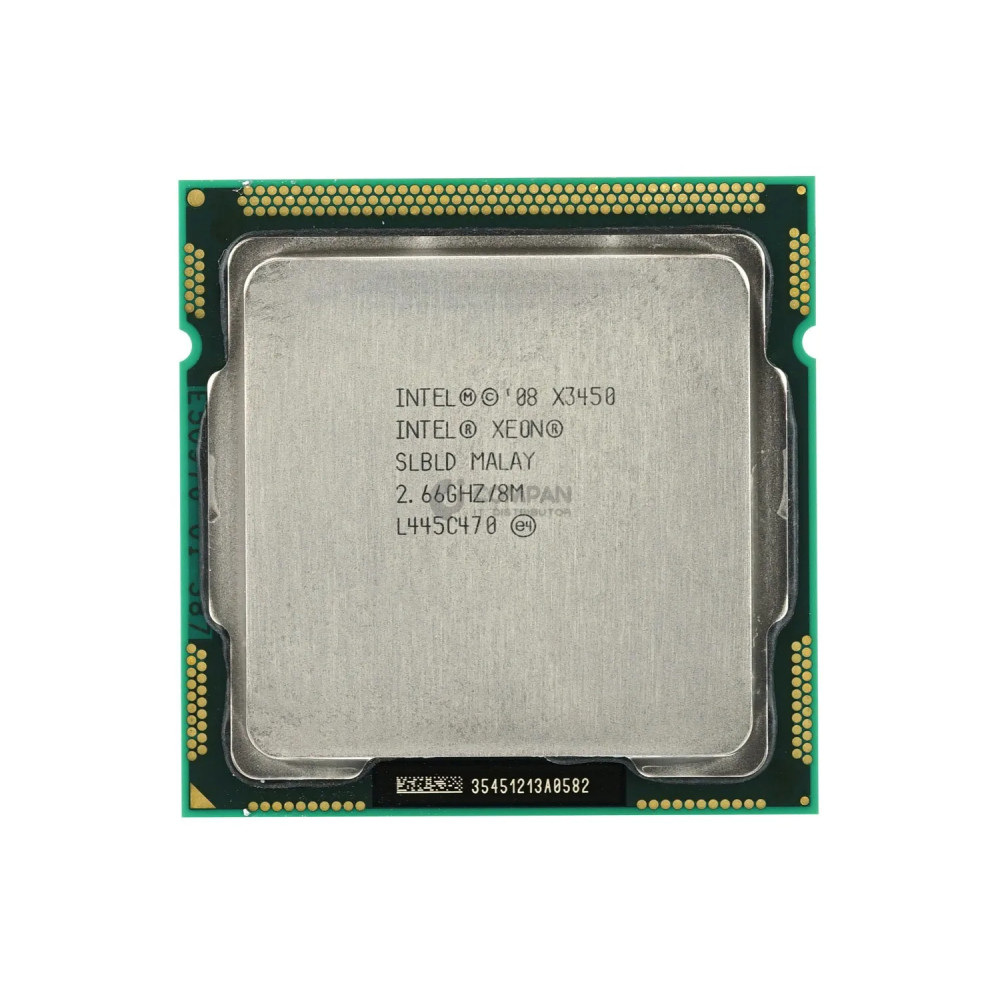 SLBLD INTEL XEON X3450 2.66GHZ 4-CORE 8MB L3 CACHE 95W LGA1156
